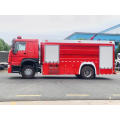 Camion de pompiers de sauvetage Howo 5 tonnes 5000L